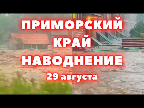 Наводнение в Приморском крае сегодня настоящее бедствие терпит Хасанский район