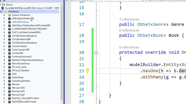 EF Code-First to configure One-to-Many relationship by Fluent API among tables in Asp.net Core MVC