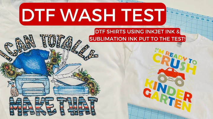 Durability Tested: Washing DTF Shirts with Inkjet Ink & Sublimation Ink!