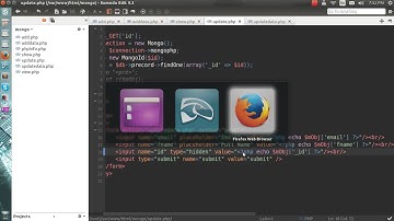 3. CRUD operations with php and mongodb - Update Record