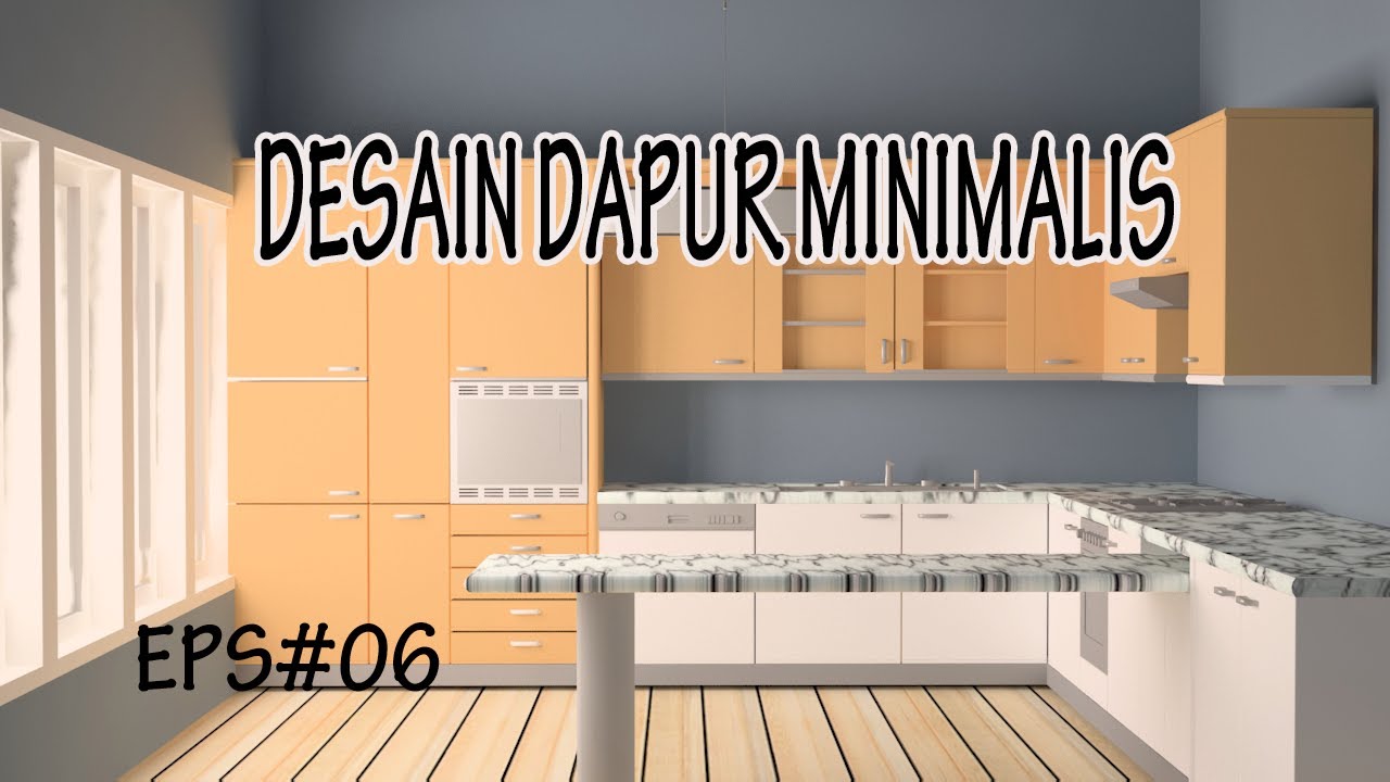 Desain Dapur Minimalis 4 X3 M Eps06 YouTube