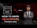 How To Mark Equilibrium on Charts | Pure Technical Analysis ( Trading View ) | P.2