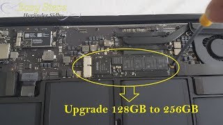 How to Upgrade Air with more Storage | Upgrade 128GB SSD Drive To 256GB YouTube