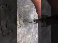 part 2 restoration of a buried mysterious objeck #restoration #rust #restore #asmr #knifeskills