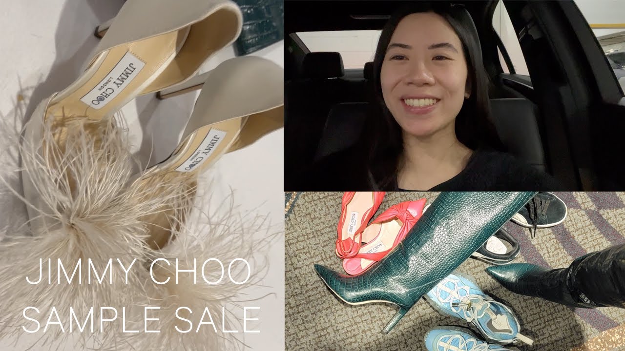 JIMMY CHOO SAMPLE SALE SHOPPING INCLU PRICES