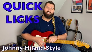 Quick Licks: Episode #3 (Johnny Hiland Style Chicken Pickin’)