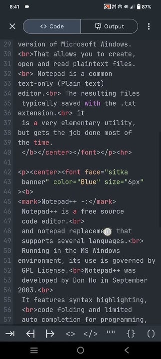 Difference Between Notepad and Notepad++ Code Editors #ytshorts #editor ...