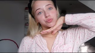 a *failed* night routine! *skincare, haircare!*