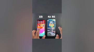 IPHONE XR VS GOOGLE PIXEL 4A 5G #speedtest #ytshorts #shrots