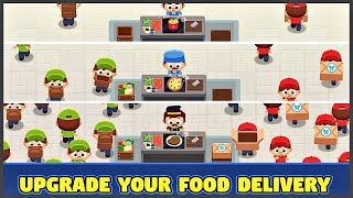 Food Delivery Tycoon - Idle Food Manager Simulator (Gameplay Android) screenshot 2