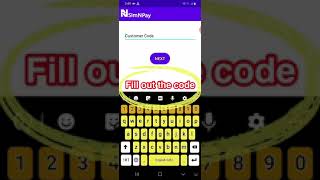 How to activate Nizmobile SIM card and how to use the simnpay application (Engilsh) screenshot 2