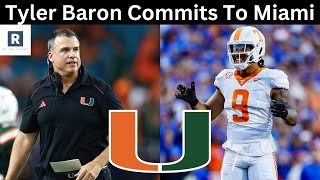 Tyler Baron Commits To Miami | Miami Hurricanes Transfer Portal News