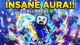 I Completed EVERY AREA And The AURA Is BROKEN! - +1 Pickaxe Swing Escape