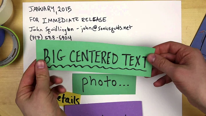 Bands, do THIS every time you write a press release...