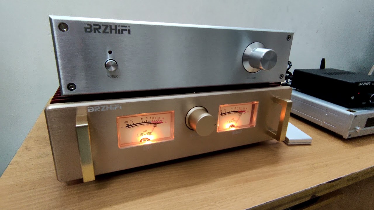 BRZHIFI Class A Stereo Power Amplifier - YouTube