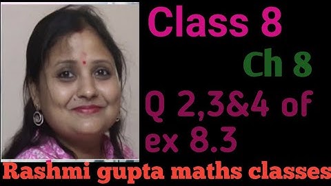 Comparing Quantities | class 8 | chapter 8, exercise  8.3