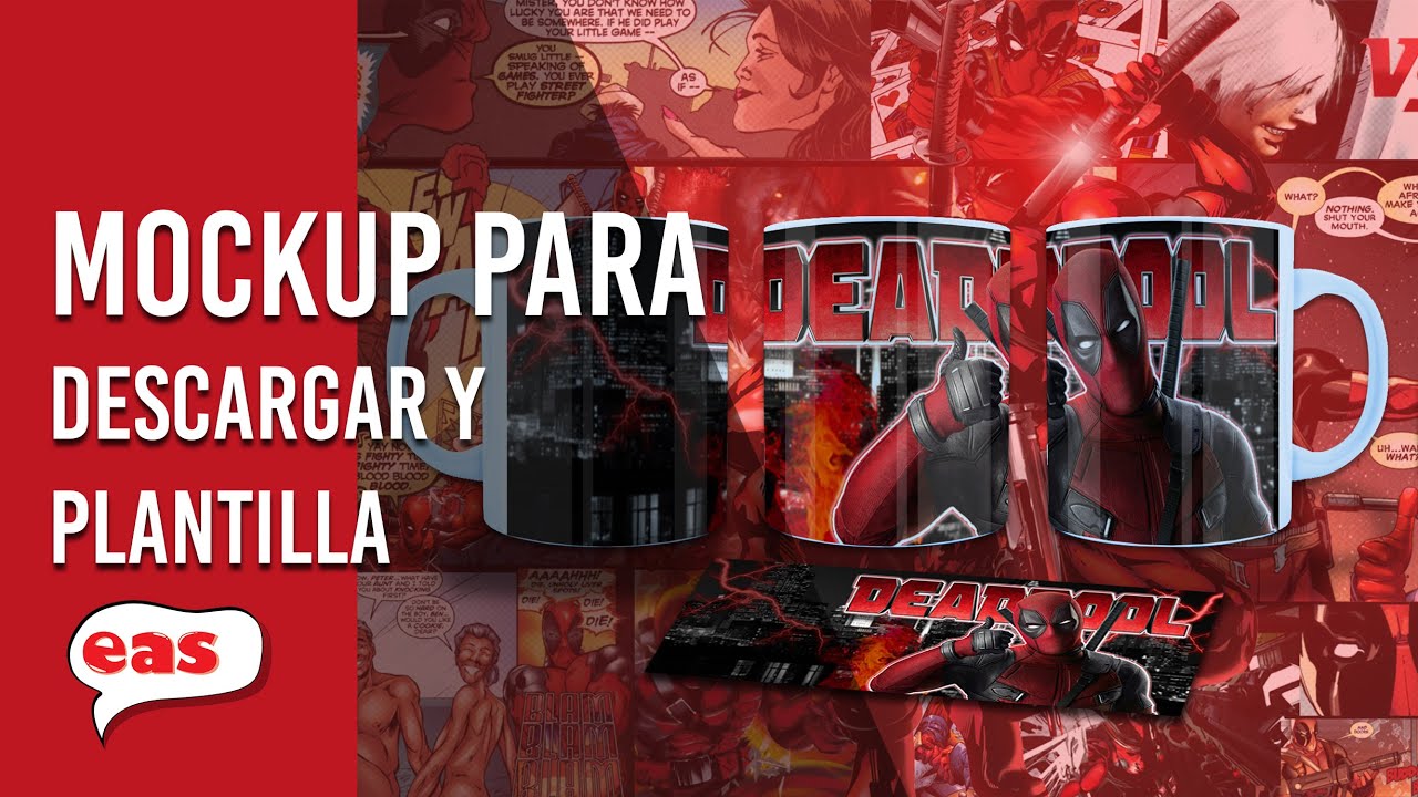 Download Mockup para taza en photoshop | Descargar y Modifica - YouTube