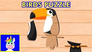 BIRDS PUZZLE GAME for Toddlers & Kids - Puzzle Apps for Children, Kindergarten screenshot 2