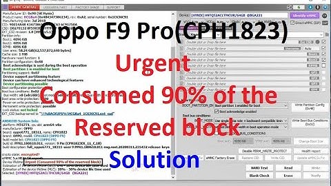 Oppo F9 Pro CPH1823 Hang On LogoSolution UFI Box