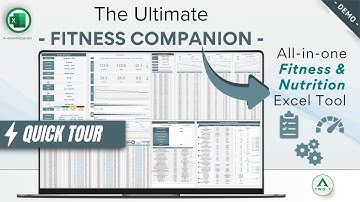 Manage your fitness journey: use this Excel tool to design, plan, and track all your fitness metrics