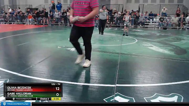 12U 74 Gabe Halloran St. Maries Wrestling Club Vs ...