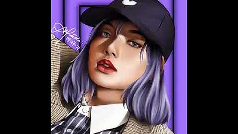 BLACKPINK LISA | time lapse video | Vexel Art / Vector Art 📱✍🏻 Anna Padilla | ibisPaint X 💫🎨