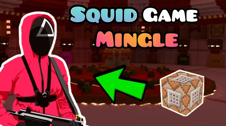 Squid Game: Mingle in Minecraft | Command Block Tutorial