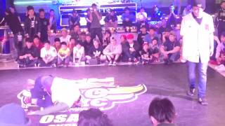 Monmoi vs Rikujo | Red Bull BC ONE CYPHER 2014 Osaka | 20140427