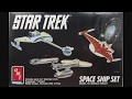 AMT 1/1600 Star Trek Space Ship Set Kit # 6677