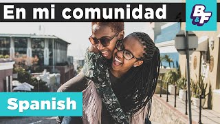 Spanish Community Vocabulary With B&amp;F | Mi Comunidad | BASHO &amp; FRIENDS Learning Songs