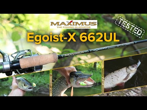 Обзор удилища Maximus Egoist-X 662UL