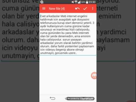 Meb internet engeli kaldirma, fatih internet engeli, akilli tahta internet