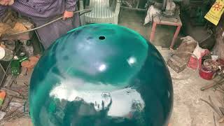 Traditional Process of Making Metal Musical Drum | Musical Event Biggest Drum Manufacturing Process