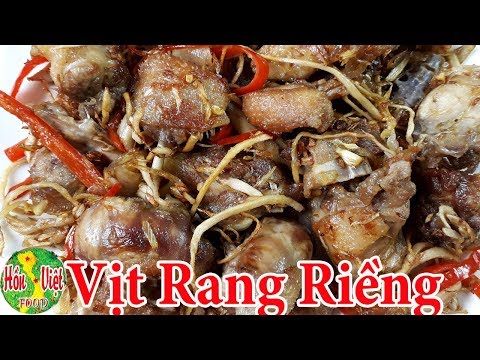 Video ✅ Nấu Món Vịt Rang Riềng Ăn Không Biết No Mùi Vị Thật... - youtube