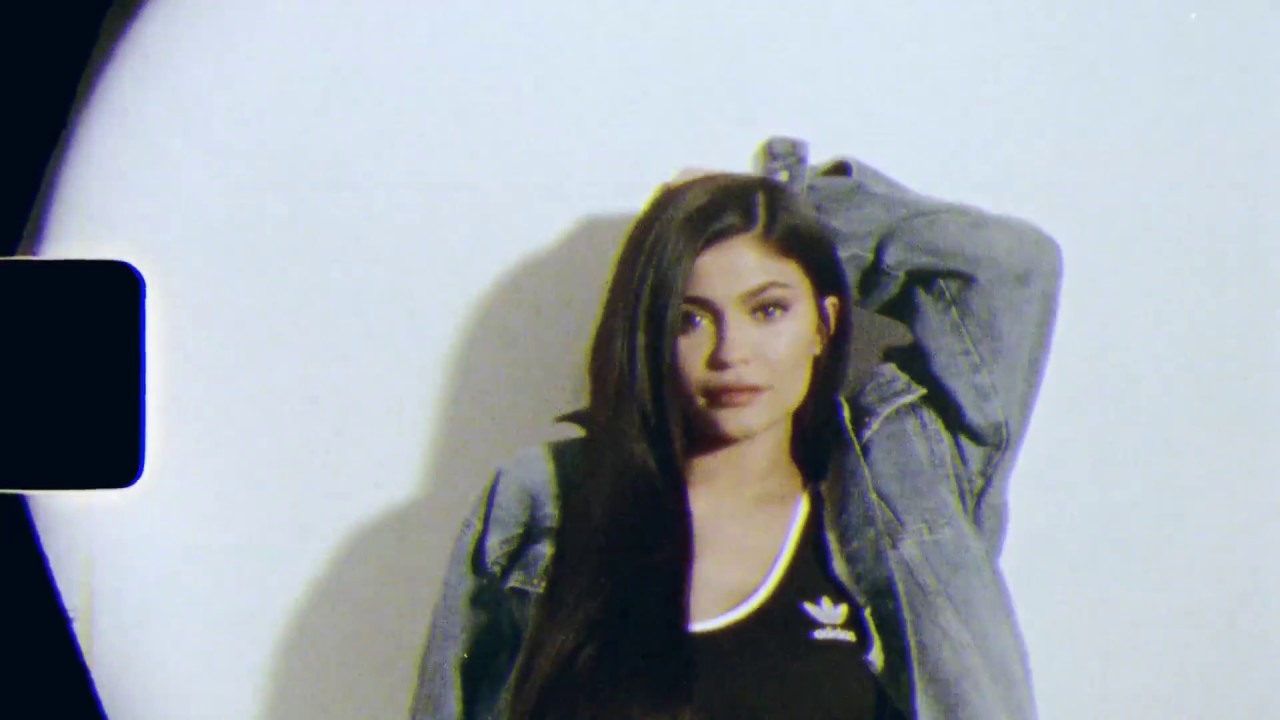 Kylie Jenner with adidas Originals Falcon FW18 Campaign - YouTube