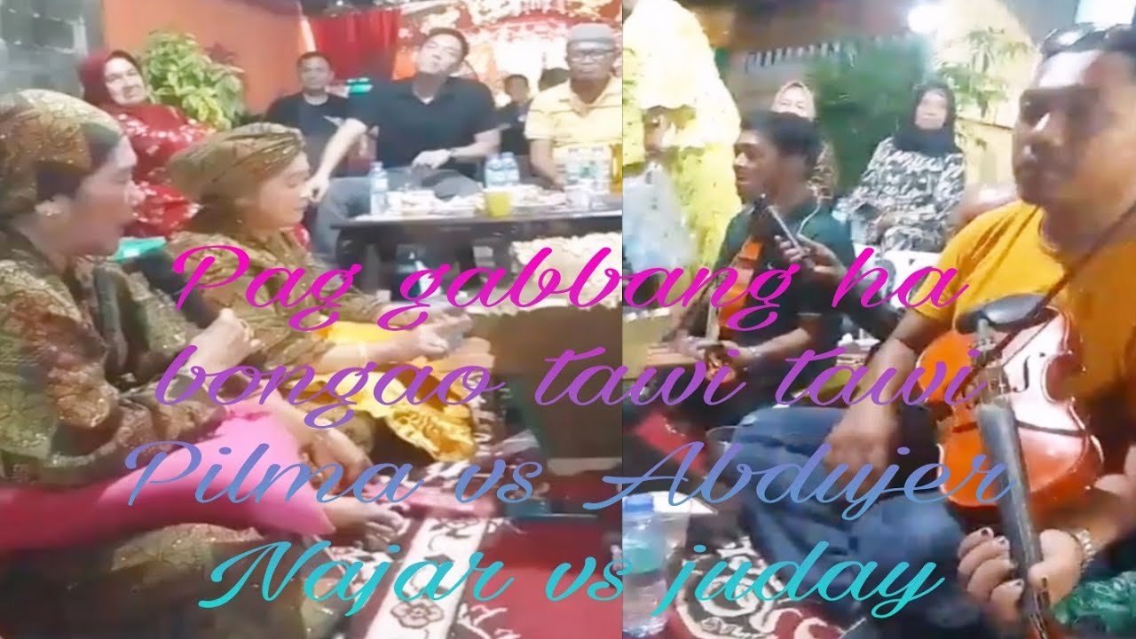 PAG Gabbang ha bongao tawi tawi{ Abdujer vs Filma and juday vs Najar