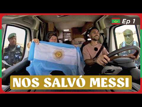 Our First BIG Reality Check in Africa: Crossing into Mauritania 🇲🇷