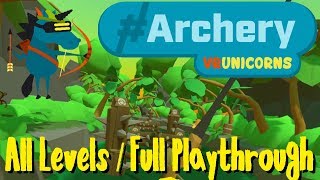#Archery VR - All Levels, Full Playthrough (VR gameplay, no commentary) screenshot 3