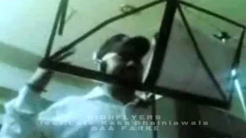 Late Kaka Bhainiawala in studio - HIGHFLYERS - Baa Farke