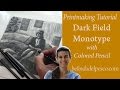 How to Make a Monotype - Tutorial #3: Dark Field Monotype Printmaking