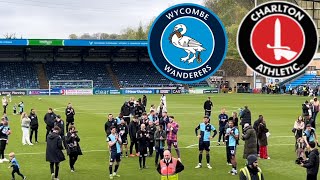 THANK YOU FOR EVERYTHING JJ ! WYCOMBE WANDERERS VS CHARLTON ATHLETIC VLOG