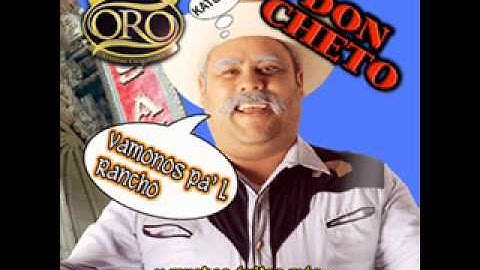 Don cheto. Yo ya no quiero pistiar