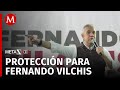 Otorgan protección a Fernando Vilchis tras recibir amenazas de grupos criminales