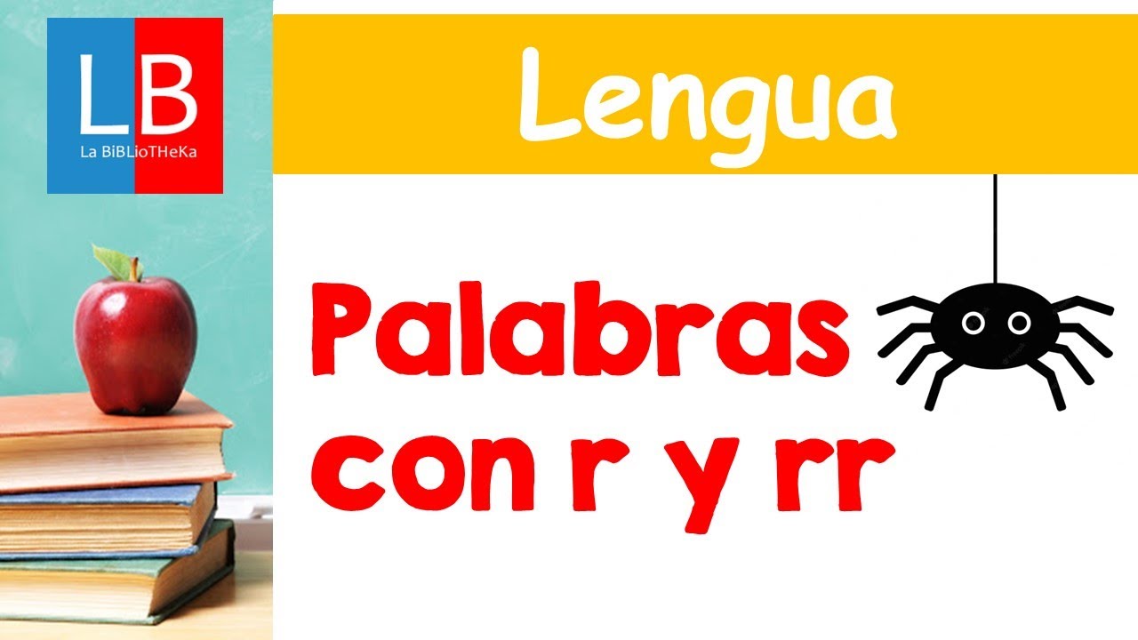 PALABRAS con R y RR. Ortografía para niños ✔👩🏫 PRIMARIA