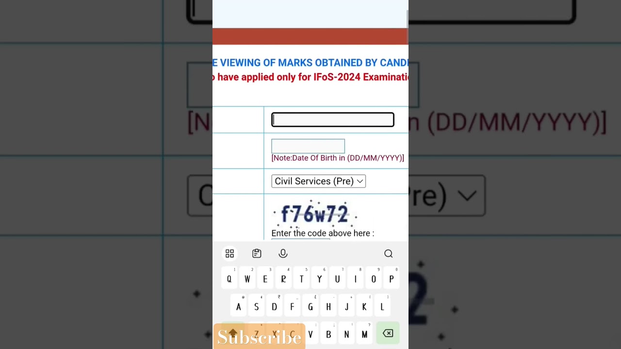 My first UPSC exam... and I couldn't clear the prelims — missed it. 