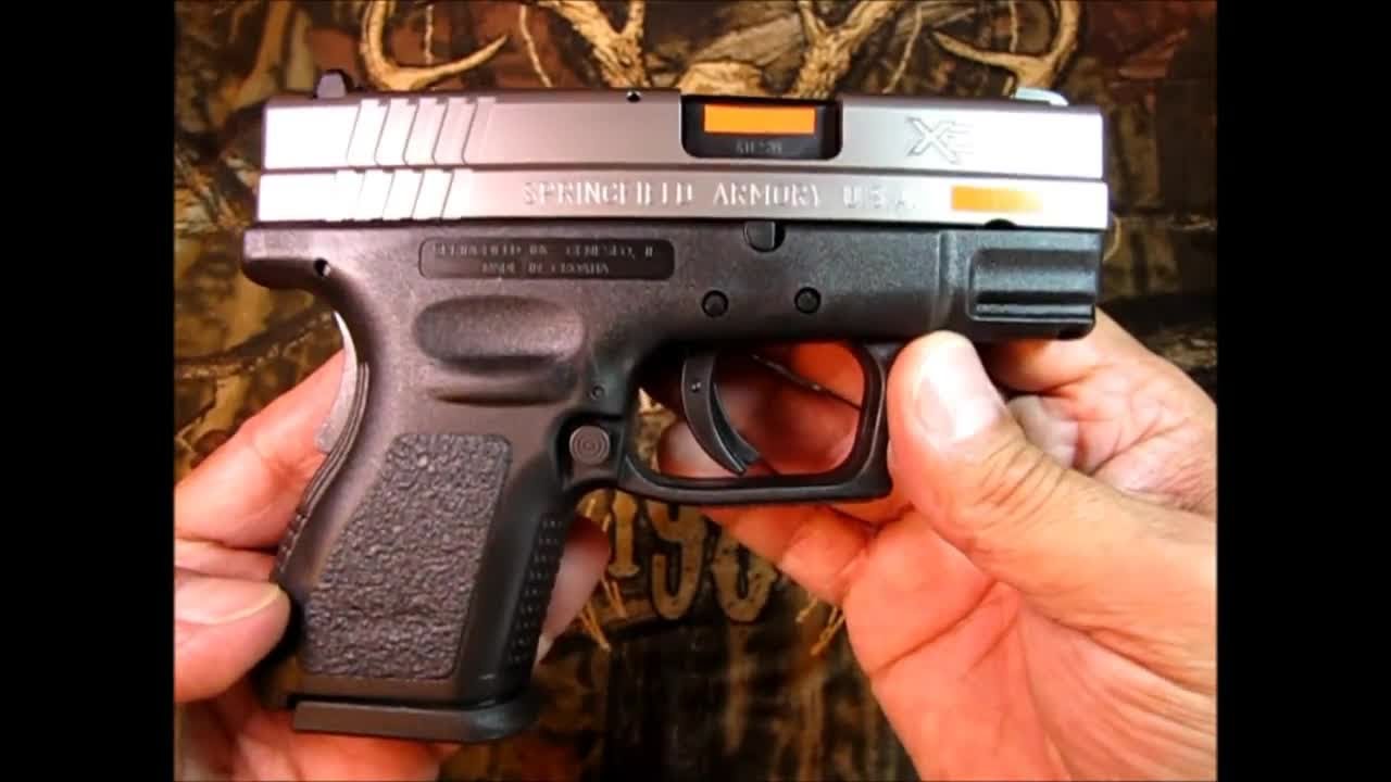 Springfield Armory XD40 SubCompact - A Close Up Look - YouTube