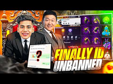 Thanku Moderator😁Old 91 Level I'd Got Unbanned💀🔥How!?