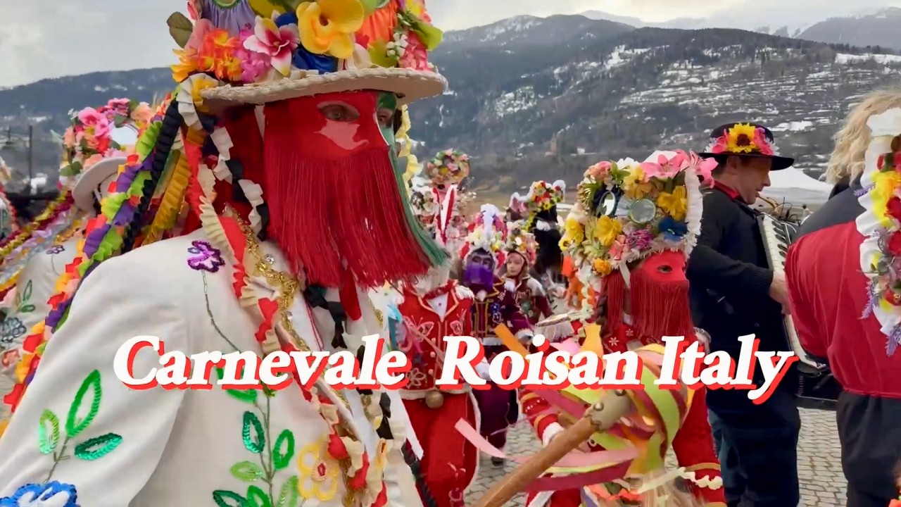 Coumba Freida | Carnevale Roisan 2026 Italy | Fascinating traditional music and dance