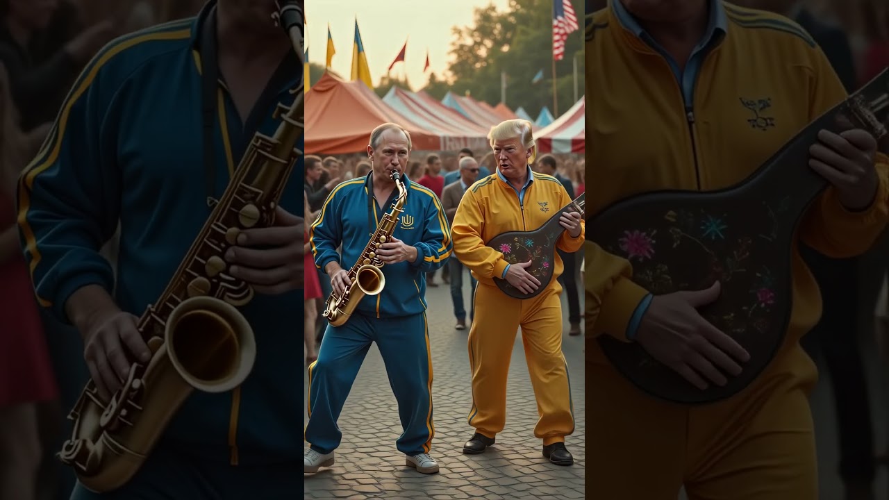 Trump & Putin’s Hilarious Ukrainian Dance Party! 🎉