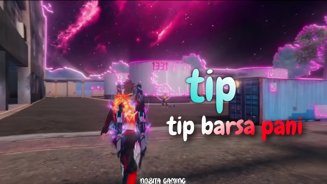 Tip Tip barsa pani🥰-Free Fire Montage video Editing Trending song | Free Fire Song| Free Fire